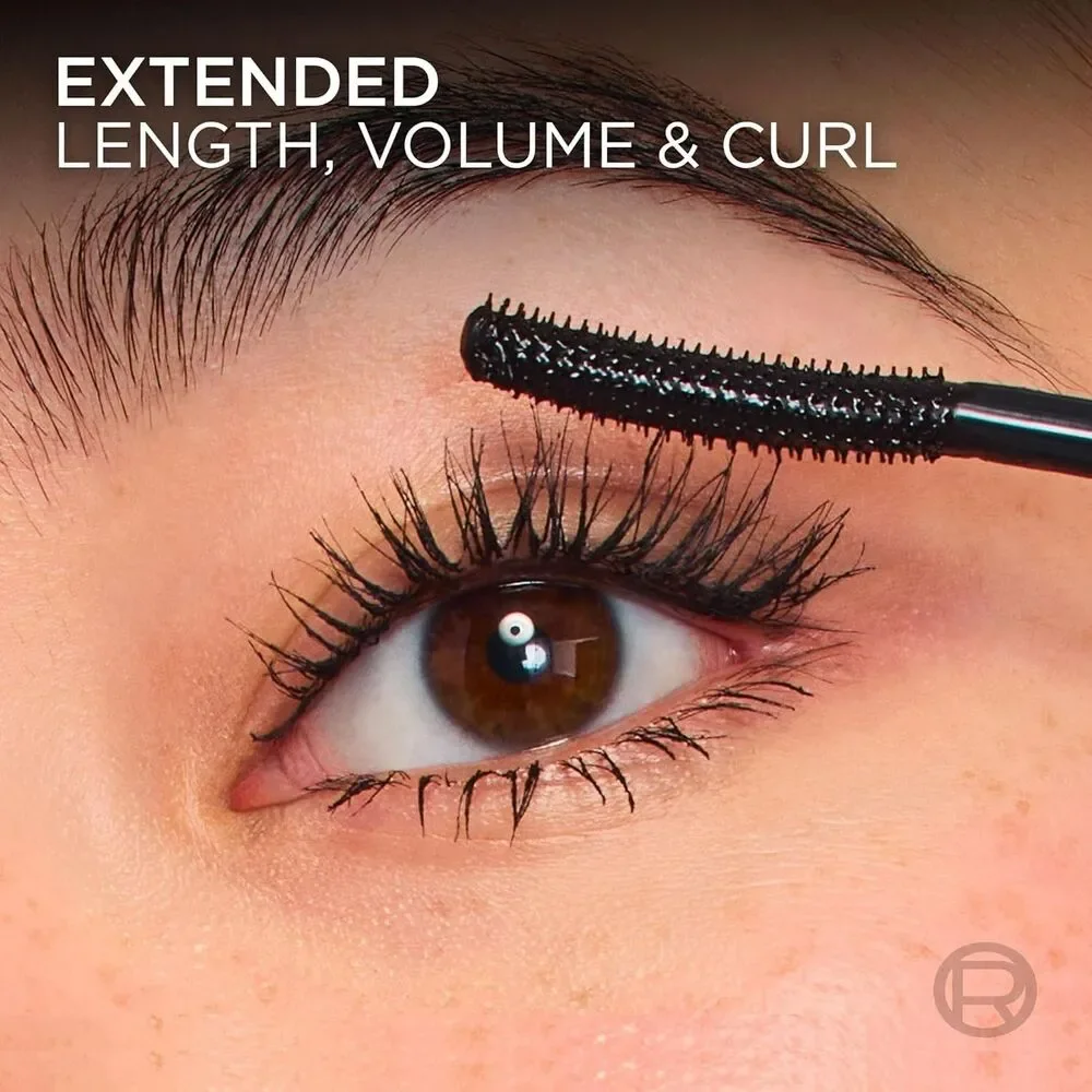 L'Oréal Paris Extensionist Mascara Washable Blackest Black Length Volume 0.41oz